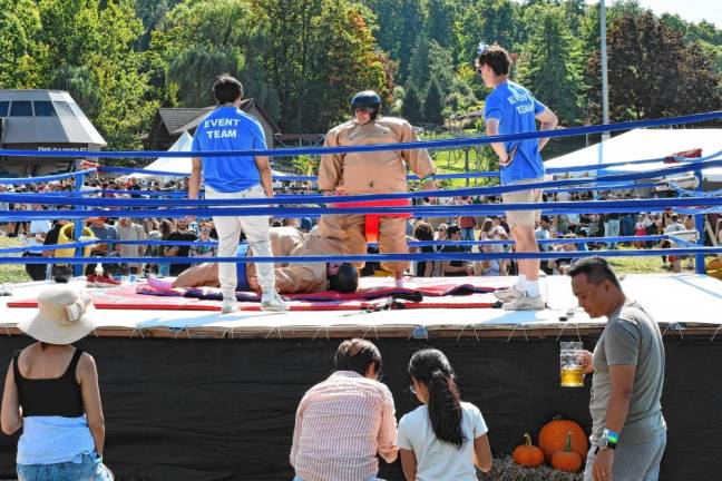 Oktoberfest <b>The 40th annual Oktoberfest at Mountain Creek Resort features lumberjack and other contests.</b>
