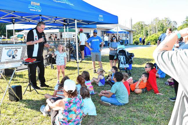Photos: Byram Fest Tommy Hilcken, also known as Tommy Knucklehead, performs magic at Byram Fest in C.O. Johnson Park.