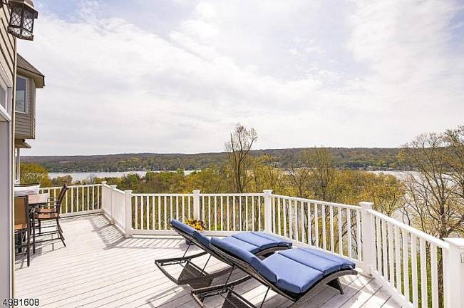 Stunning home offers panoramic views of Lake Mohawk