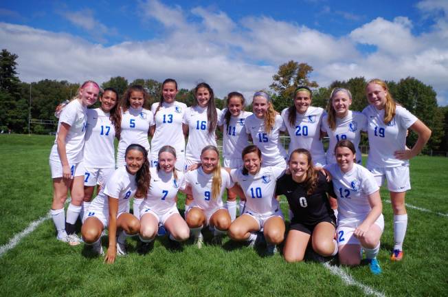 Cougars maul Vikings in girls soccer The 2017 Kittatinny Regional High School girls soccer team pose for a portrait. The Lady Cougars are Alyssa Amorim, Ally Benziger, Brooke Bode, Jordan Boersig, Ava Brook, Sarah Calderon, Mckenna Conklin, Elizabeth Hirsch, Kelly Insalaco, Zoe Lockburner, Natalia Mattar, Alyssa Nagy, Amanda Pi, Olivia Redden, Lexi Sarni, Mackenzie Utter and Kailey Van Wingerden. Photos by George leroy Hunter