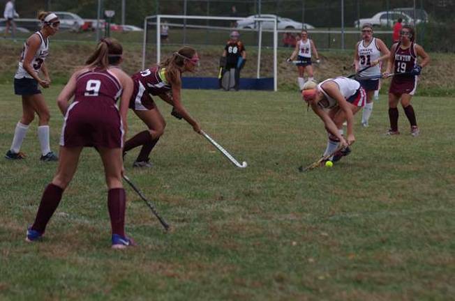 Newton Nips Lenape Valley In Field Hockey