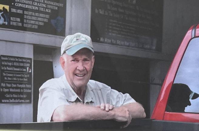 Sussex County History Today: Bellvale Farms <b>Al Buckbee at Bellvale Farms in 2020. (Photo courtesy of Amy Noteboom)</b>