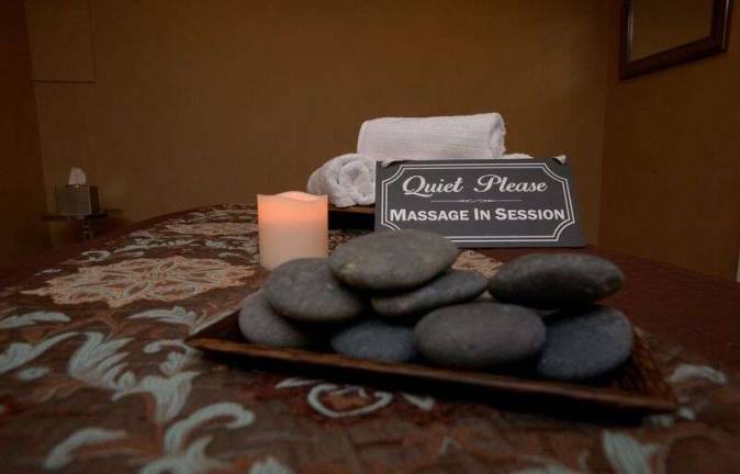 Massage therapy business opens Some tools of the trade