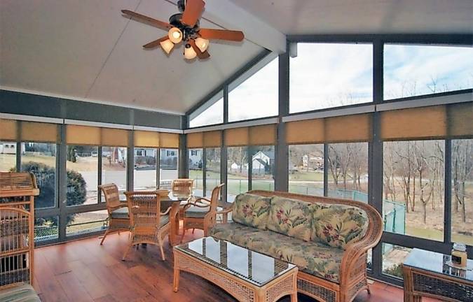 Spacious center hall colonial has in-ground pool Spacious center hall colonial has in-ground pool