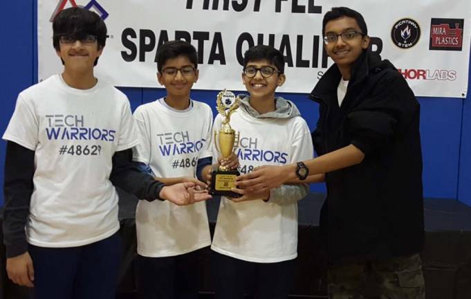 Winners of the Robot Design Award: Tech Warriors #48629.