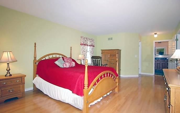 Spacious center hall colonial has in-ground pool Spacious center hall colonial has in-ground pool