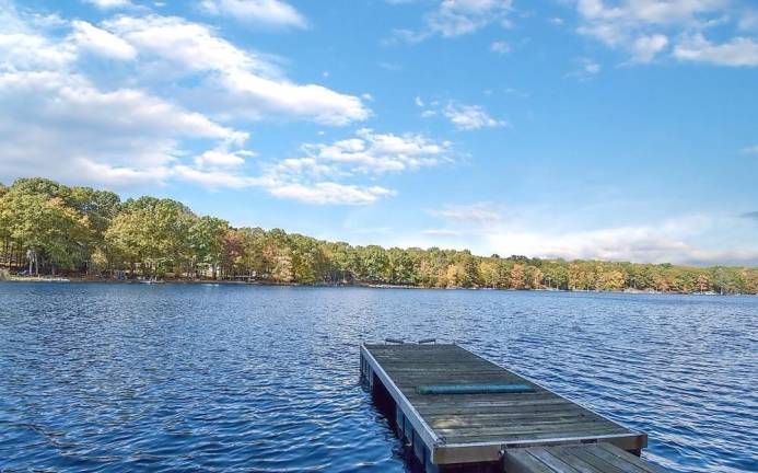 Lakefront home with dock offers easy living