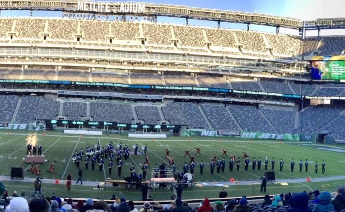 Local high school bands march into fall season Local bands put in long hours of preparation for half-time shows and competitions, but the rewards can be lifelong.