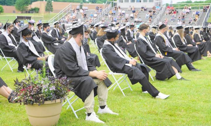 ‘All eyes are on the Class of 2020’ Graduating students. (Photo by Vera Olinsky)