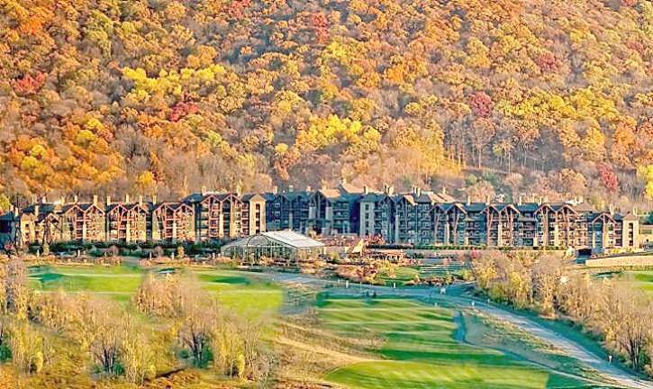 The planning board took measures to protect the view from Crystal Springs Resort, pictured.