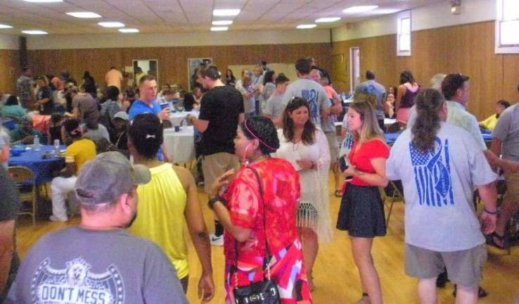 Community comes out to support woman battling cancer Friends and family packed the Andover Borough Firehouse on Saturday July 7, 2018, in support of Tammy Gresik Insinga as she undergoes treatment for Stage III colorectal cancer.