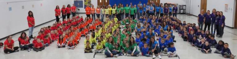Hudson Maxim School 'Bucket Filling' Pep Rally Hudson Maxim School 'Bucket Filling' Pep Rally