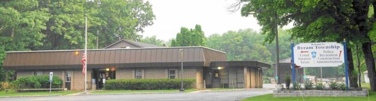 Byram Township municipal buildings (Photo by Vera Olinski)