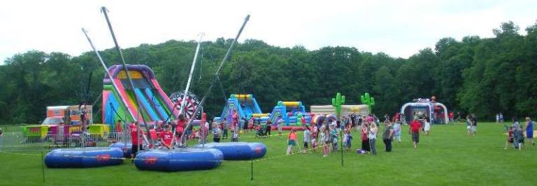 Music, fireworks and fun at Andover Township Day Residents were treated to a variety of fun inflatables at Andover Township Day