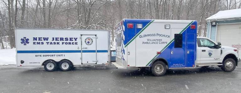 Glenwood Pochuck acquires support unit to aid Covid response The Glenwood Pochuck Volunteer Ambulance Corps’ Site Support Unit 1 (Photo provided)