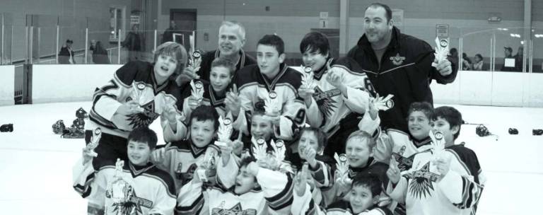 Rocking in Pennsylvania The NJ Rockets PeeWee A hockey team.