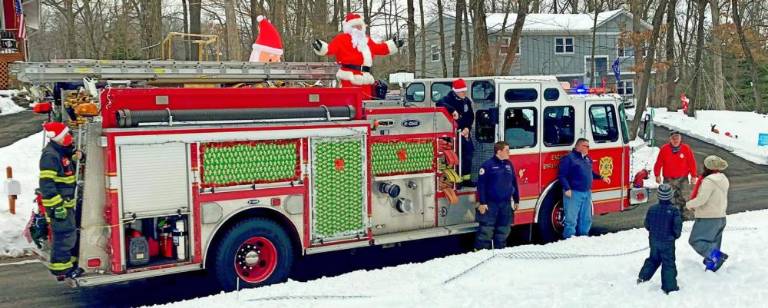 Missing soldier found dead in Byram The Byram Township Fire Department discovered suspicious debris along Ross Road during its annual Santa run on Saturday, Dec. 19, leading to the discovery of a missing soldier’s body in the woods behind the cul-de-sac. (Byram Township Fire Department Facebook page)