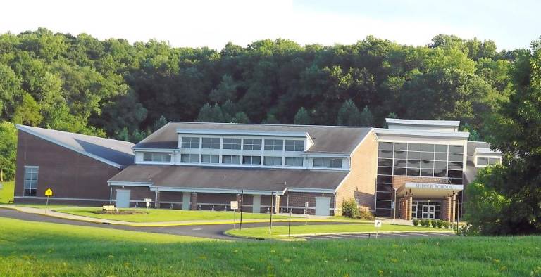 Hardyston Middle School combined cohorts on May 10 (Photo by Vera Olinski)