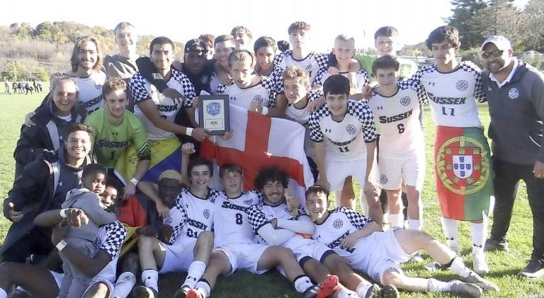 SCCC soccer teams have much to celebrate The men claimed their regional championship (Photo provided)