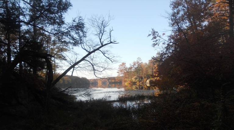 Byram Charity Hike held at Hudson Farms Views along the Byram Charity Hike