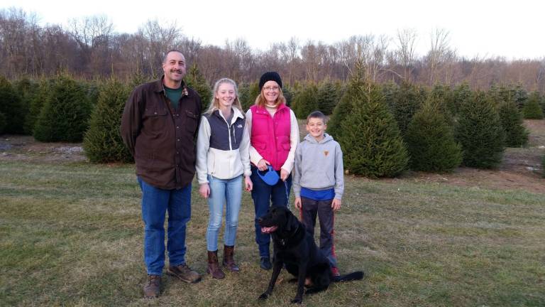 New Image Landscape Services celebrates 30 years From left, Dave, Christine, Hillary and Daniel Manser, along with their dog, Porterhouse. The whole family is involved in New Image Landscape Services, which is celebrating 30 years in business.