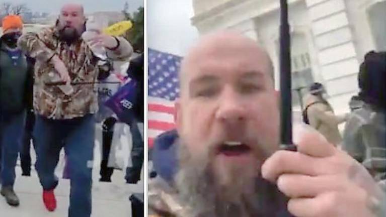 Gottheimer announces steps to combat violent extremist groups Scott Fairlamb of Lafayette was indicted on 12-counts, including assaulting an officer (U.S. Department of Justice)