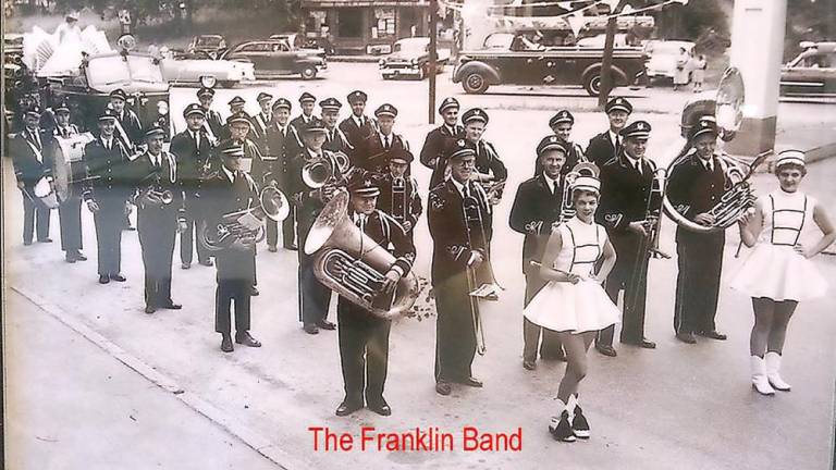 Historical photo of the Franklin Band (Franklin Band Facebook page)