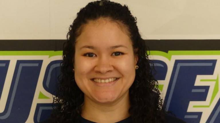 Shannel Zeeman, a former community college volleyball player, was named the women’s volleyball coach at Sussex County Community College. (Photo provided)