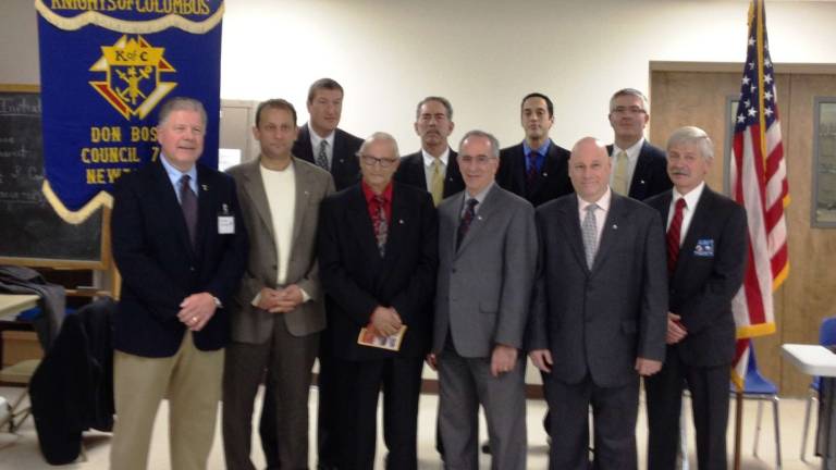 Knights of Columbus welcome new members Knights of Columbus welcome new members