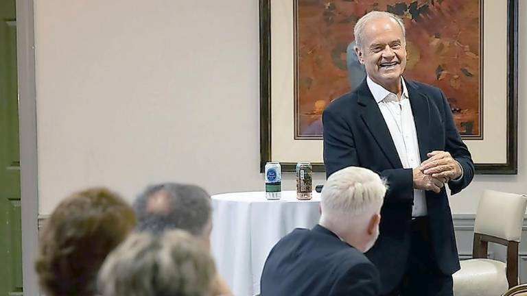 Kelsey Grammer at Crystal Springs Resort (Photo provided)