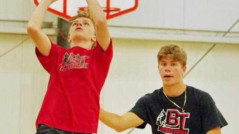 B.T. Basketball camp hosts practice B.T. Basketball camp hosts practice