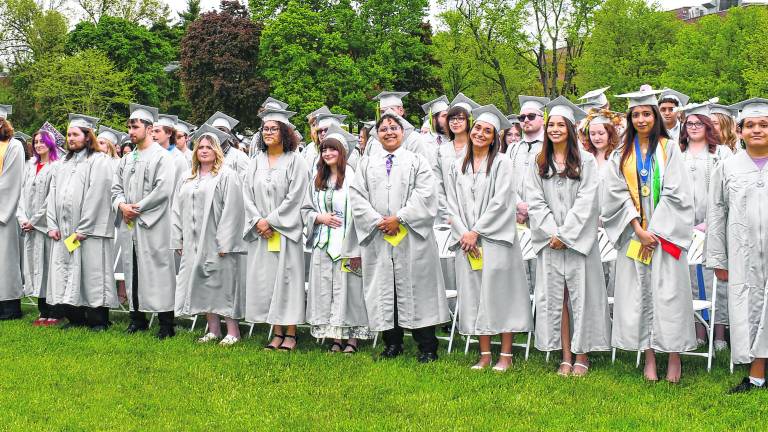 <b>Sussex County Community College graduates.</b>
