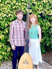 Paul Holmes Morton and Fiona Gillespie of The Gillespie-Morton Duo (Photo provided)