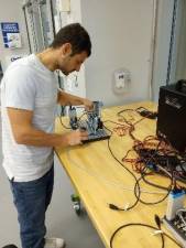 Sussex County Community College student Francesco Marando earned a nationally recognized applied robotics certificate. (Photo provided)
