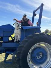 <b>For Stillwater Mayor Lisa Chammings, volunteering at the fair is a family tradition. Her mother volunteered, and Chammings competed in tractor pull competitions with her father. (Photo provided)</b>