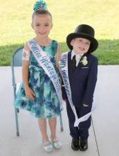 Little Miss Wantage, Jacqueline Gunther, and Little Mister Wantage, Beau-Garrett Paul Kimkowski (Photo provided)