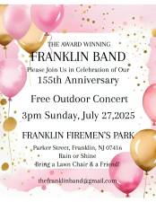 Franklin Band concert today