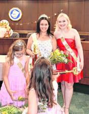 Mary Riley, left, is Miss Newton 2026.