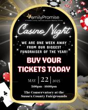 Casino Night fundraiser today at fairgrounds