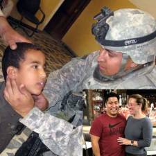 Steven Alonzo of Tuxedo Park served in the U.S. Army from 2004 to 2015 and said his experience with the VA has been mostly positive. Provided photos.