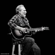 <b>Rock &amp; Roll Hall of Famer Jorma Kaukonen performs Sunday night at the Newton Theatre. (Photo by Scotty Hall)</b>