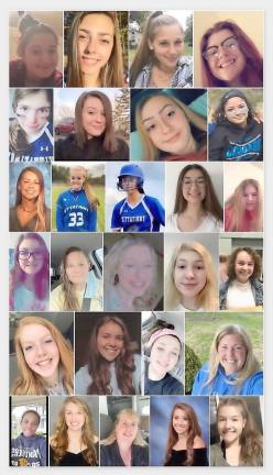 Kittatinny High School’s softball team (Photo collage provided)