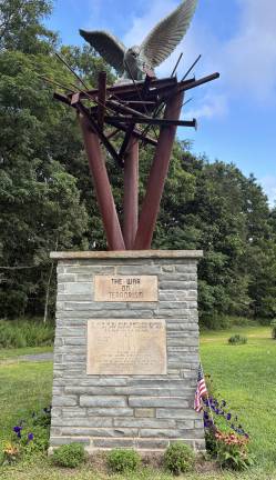 The 9/11 memorial in Pike County, Pa. Photo by Becca Tucker.