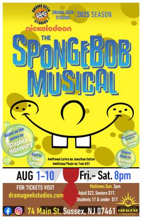 ‘SpongeBob Musical’ runs through Aug. 10