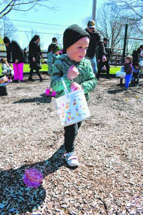 The annual Easter egg hunt was organized by the Stanhope Recreation Commission.