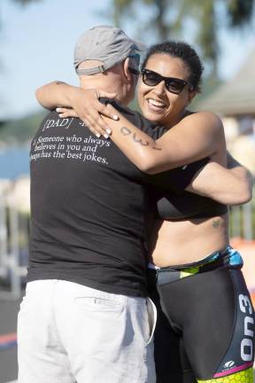 Pass It Along Triathlon sees huge turnout after two-year hiatus