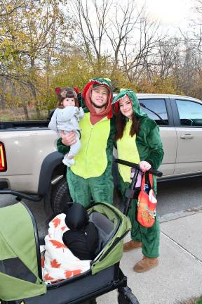 Noah, Jesse and Danielle Griffiths of Branchville are shown.