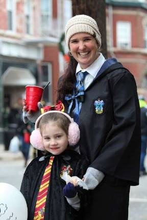 Mother and daughter were up for the fun on Small Business Saturday, Nov. 24, 2018 in Newton.