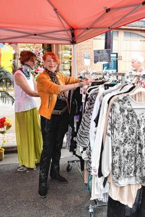 Lynn Cohen, co-owner of Runway Couture in Newton.