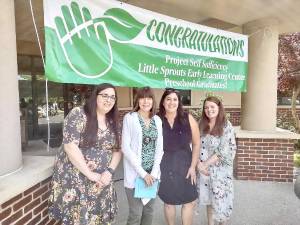 Little Sprouts Early Learning Center staff members.